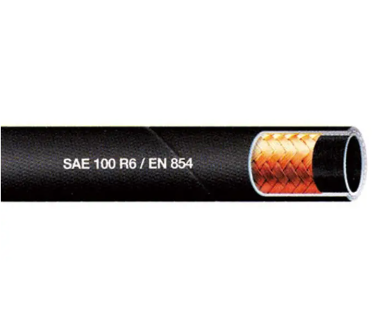 一层织物编织胶管SAE100 R6